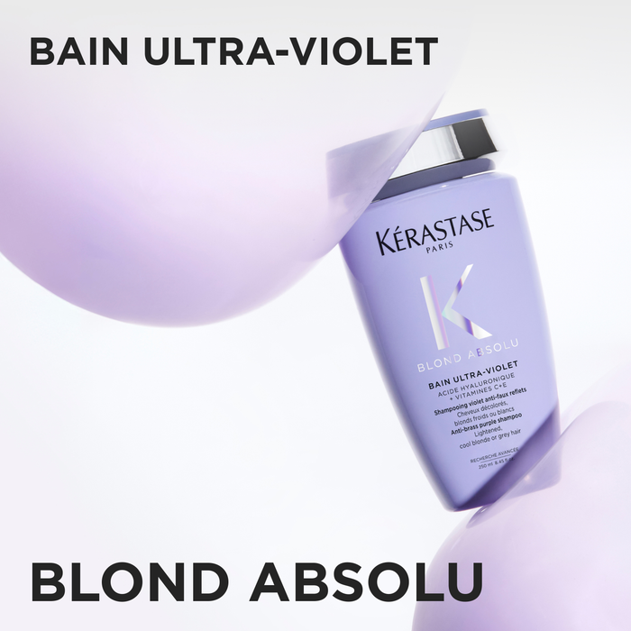 Kérastase Blond Absolu Bain Ultra-Violet Shampoo for lightened, cool blonde or grey hair 250 ml