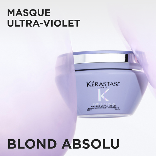 Kérastase Blond Absolu Masque Ultra-Violet Hair Mask for lightened highlighted hair 200 ml