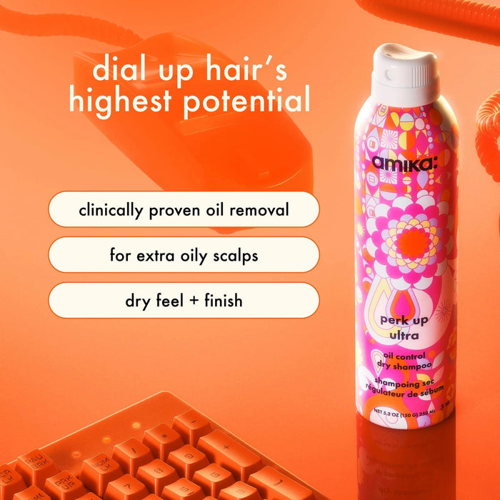 Amika Perk Up Ultra Oil Control Dry Shampoo 84 ml
