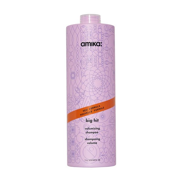 Amika Big Hit Volumizing Shampoo 1000 ml uten pumpe - Cancam