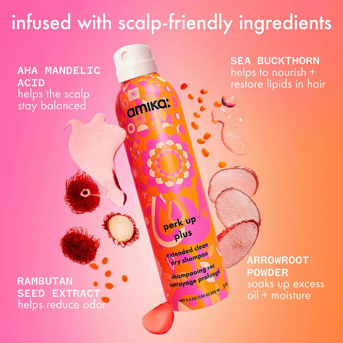 Amika Perk Up Plus Extended Clean Dry Shampoo 208 ml - Cancam