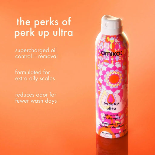 Amika Perk Up Ultra Oil Control Dry Shampoo 115 ml - Cancam