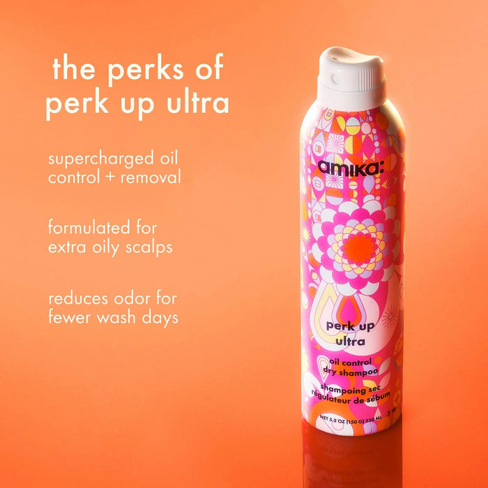 Amika Perk Up Ultra Oil Control Dry Shampoo 115 ml - Cancam