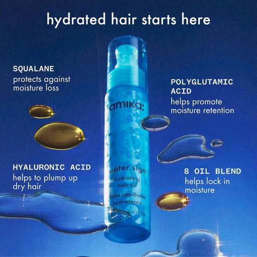 Amika Water Sign Hydrating Hair Oil 50 ml - Cancam