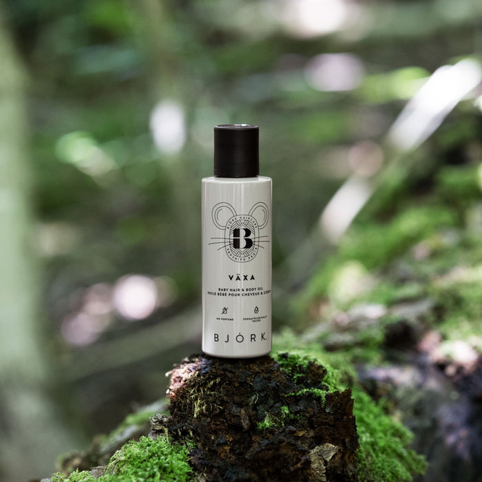 Björk Vaxa Baby Hair & Body Oil 125ml - Cancam