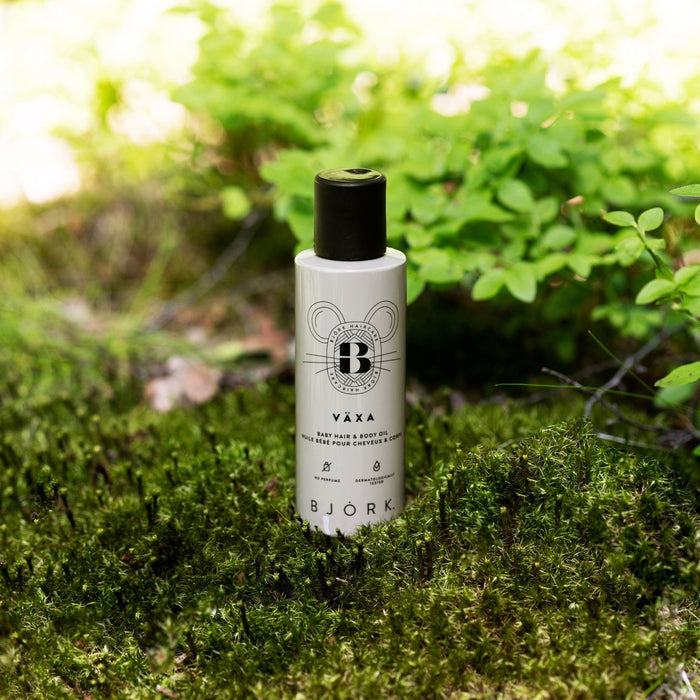 Björk Vaxa Baby Hair & Body Oil 125ml - Cancam