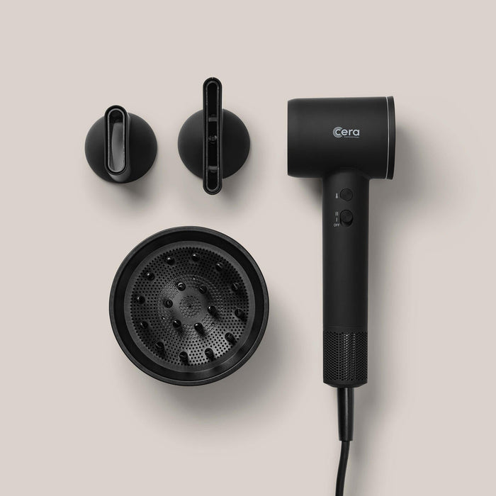 Føner Cera Pro BLDC - Sort - Cancam