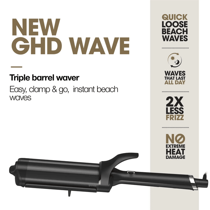 GHD Wave Triple Barel Waver - Cancam