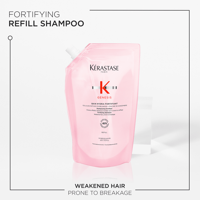 Kerastase Genesis Bain Hydra Fortifiant 500 ml Refill - Cancam