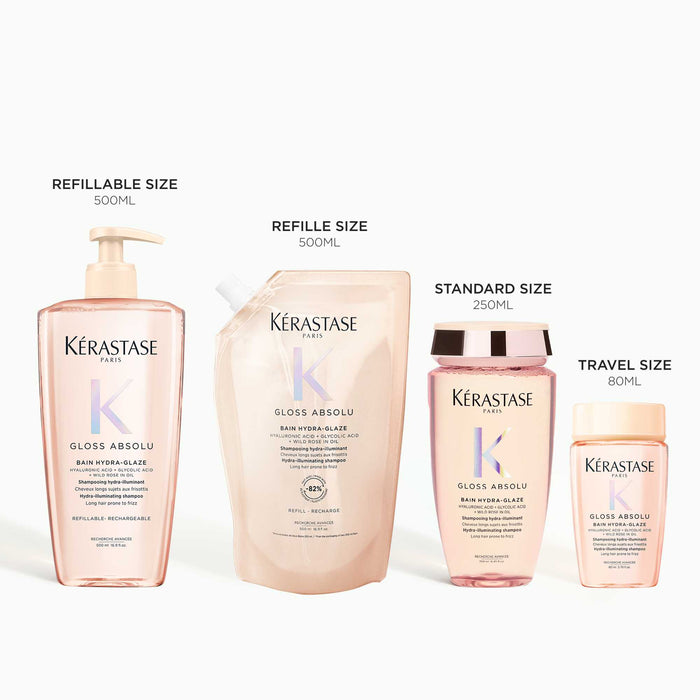 Kerastase Gloss Absolu Bain Hydra - Glaze Shampoo 80 ml - Cancam