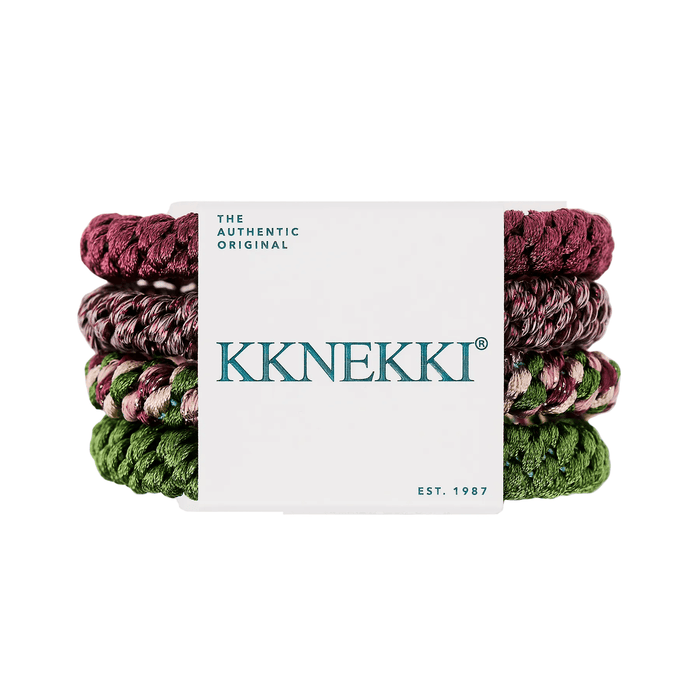 Kknekki hårstrikk Flower 4pk - Cancam