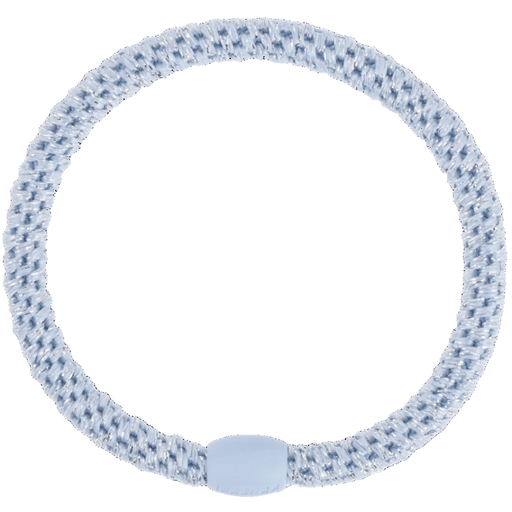 Kknekki hårstrikk Slim Sea Blue Glitter - Cancam