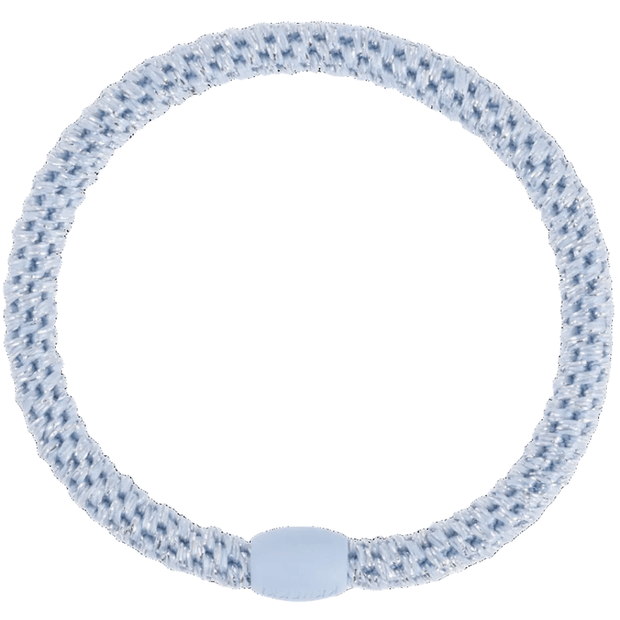 Kknekki hårstrikk Slim Sea Blue Glitter - Cancam