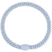 Kknekki hårstrikk Slim Sea Blue Glitter - Cancam