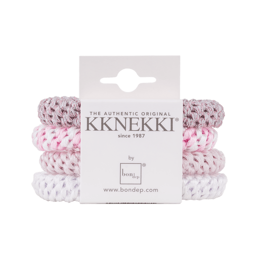 Kknekki hårstrikk bundle Pink Love - Cancam