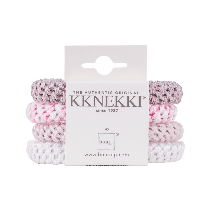 Kknekki hårstrikk bundle Pink Love - Cancam