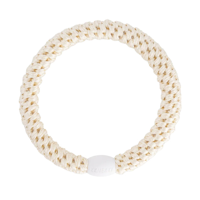 Kknekki hårstrikk Ivory