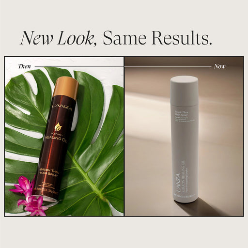 Lanza Keratin Healing Oil Brush Thru Hair Spray 350ml - Cancam