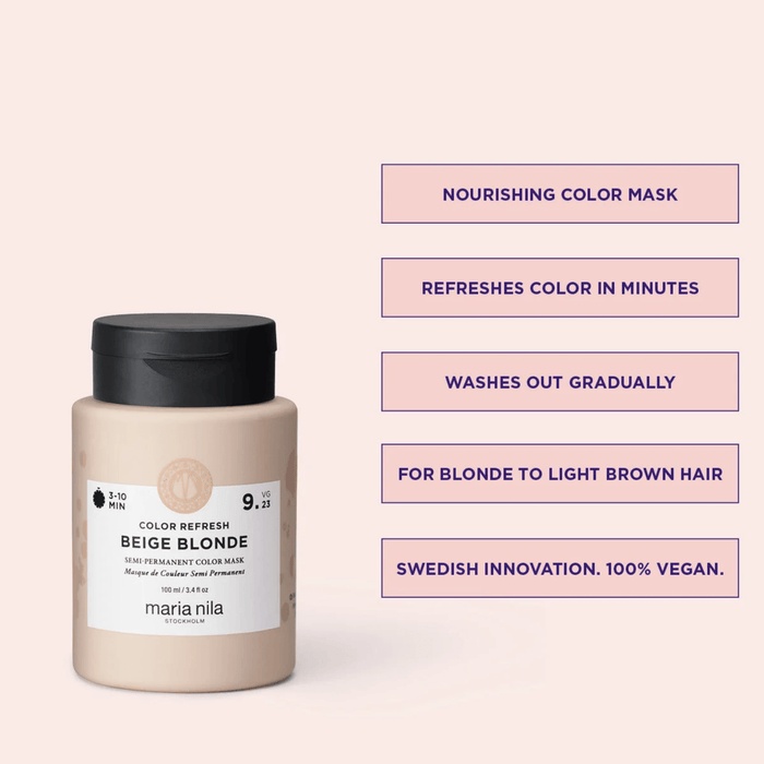 Maria Nila Color Refresh 9.23 Beige Blonde 100 ml - Cancam