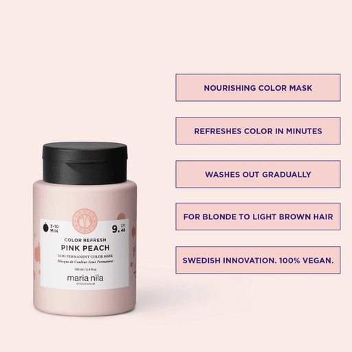 Maria Nila Color Refresh 9.46 Pink Peach 100 ml - Cancam
