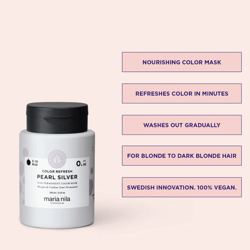 Maria Nila Color Refresh Pearl Silver 100 ml - Cancam