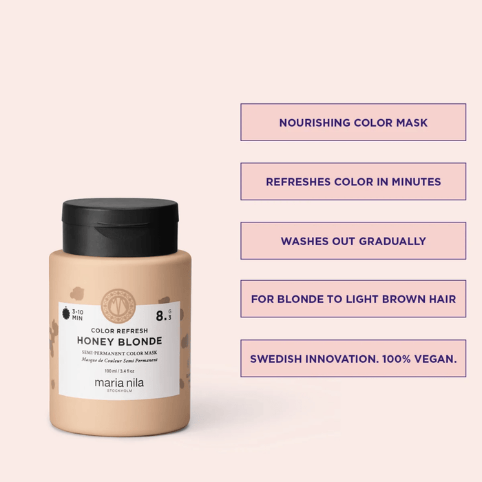 Maria Nila Colour Refresh Honey Blonde 100 ml - Cancam