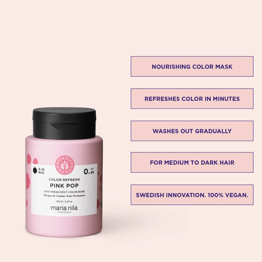 Maria Nila Colour Refresh Pink Pop 100 ml - Cancam