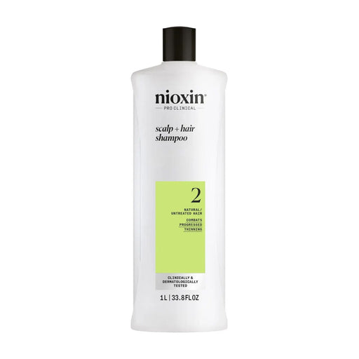 Nioxin System 2 Shampoo for Thinning Hair 1000 ml - Cancam