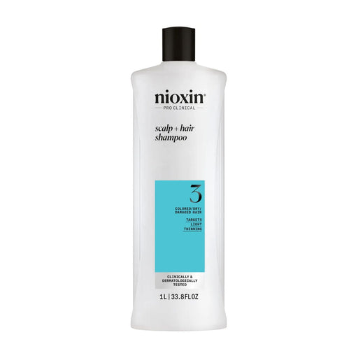Nioxin System 3 Shampoo for Colored Thinning Hair 1000 ml - Cancam