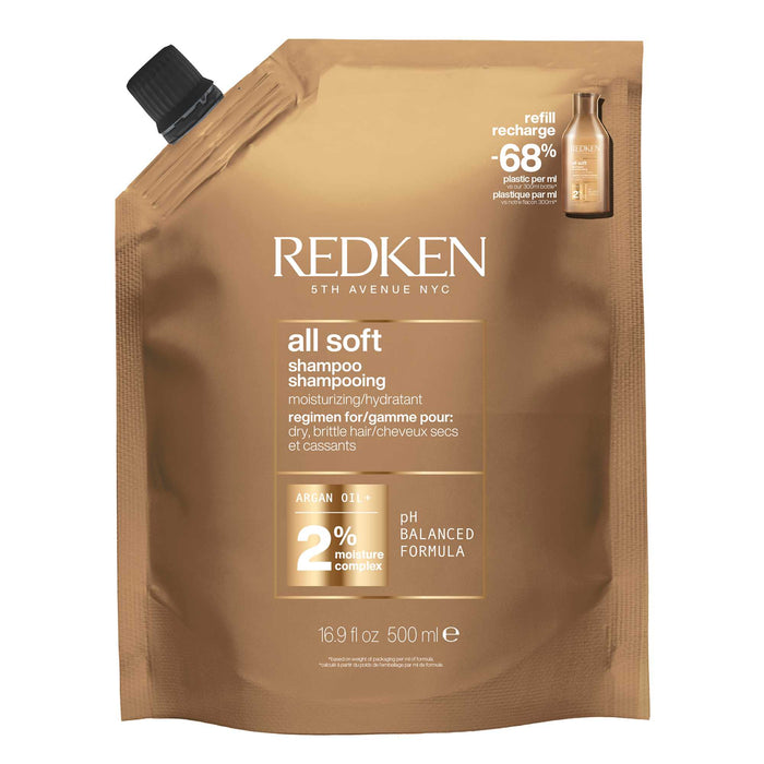 Redken All Soft Shampoo Refill 500 ml - Cancam