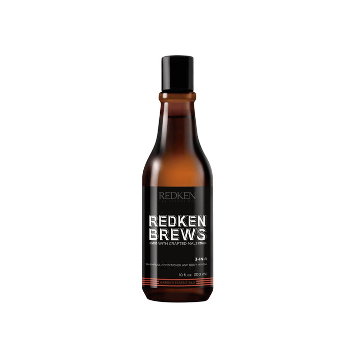 Redken Brews 3 - in - 1 Shampoo 300 ml - Cancam