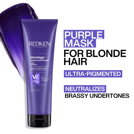 Redken Color Extend Blondage Anti - Brass Mask 250 ml - Cancam