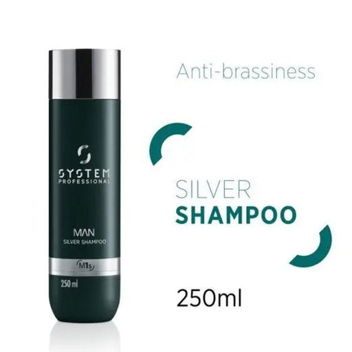 System Professional Man Silver Shampoo 250 ml - Cancam