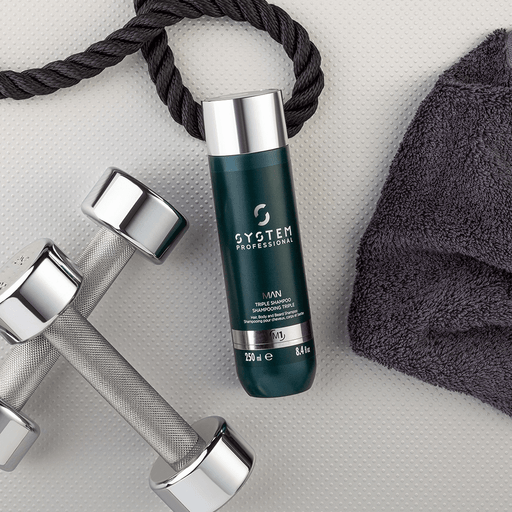 System Professional Man Triple Shampoo 250 ml - Cancam