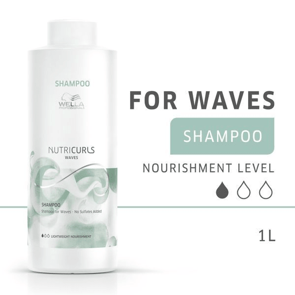 Wella Professionals Nutricurls Wave Shampoo 1000 ml - Cancam