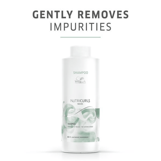 Wella Professionals Nutricurls Wave Shampoo 1000 ml - Cancam