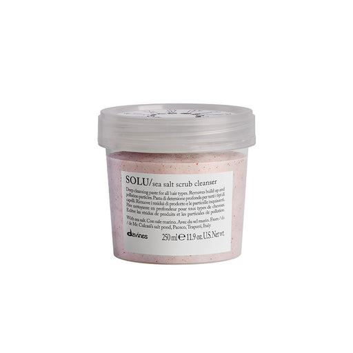 Davines Essential Solu Sea Salt Scrub Cleanser 250 ml - Cancam