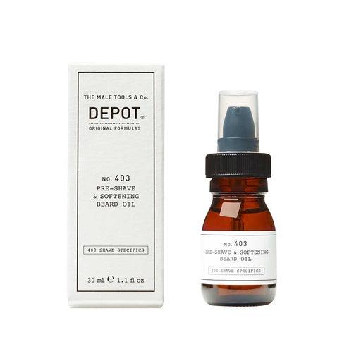 Depot 403 PrePost Softening Beard Oil Sweet Almond 30 ml - Cancam