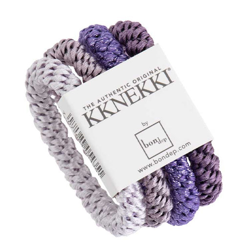 Kknekki hair ties Bundel Purple Touch 4 stk - Cancam
